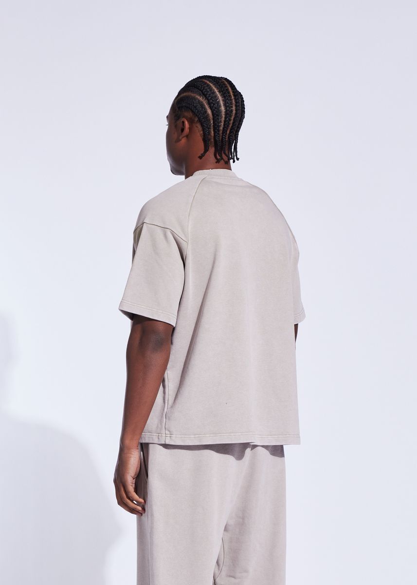 ALL DAY TERRY SHIRT-GREY
