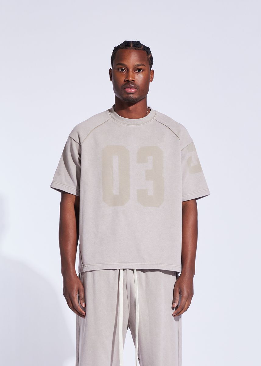 ALL DAY TERRY SHIRT-GREY