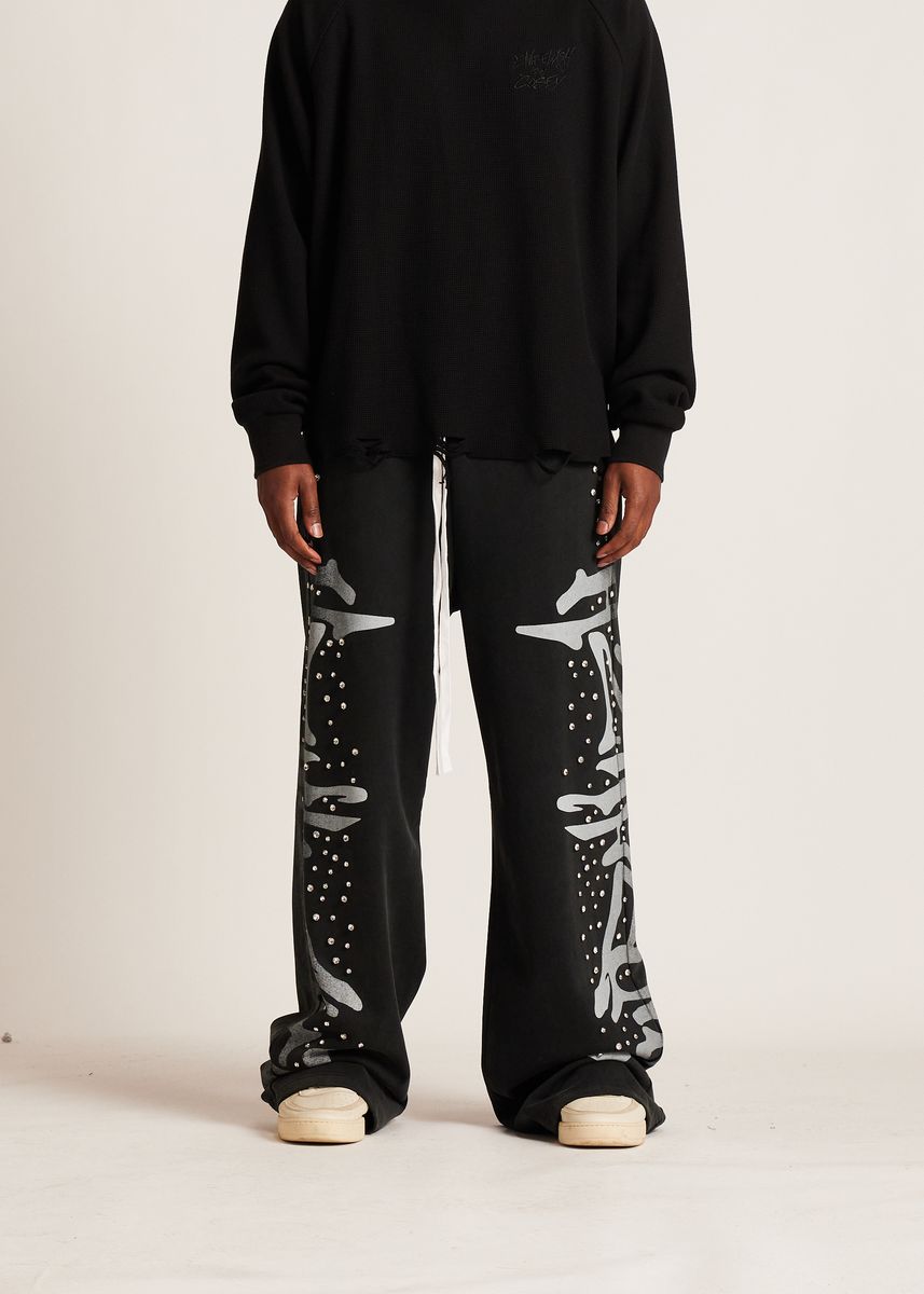 EMBELLISH LOGO SWEATPANT