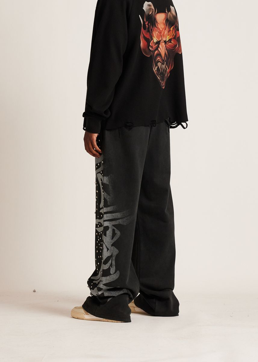 EMBELLISH LOGO SWEATPANT