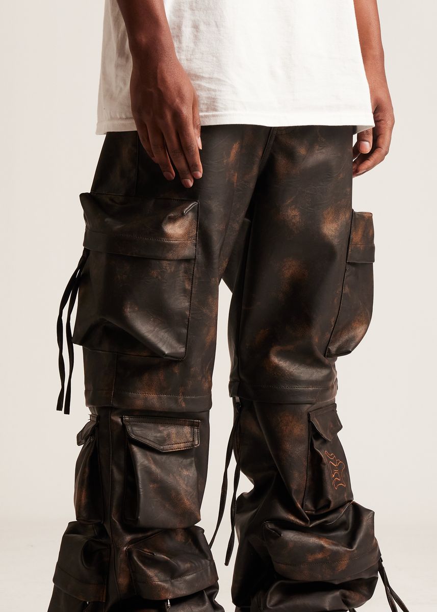HAWK BAGGY CARGO DENIM (ACID)
