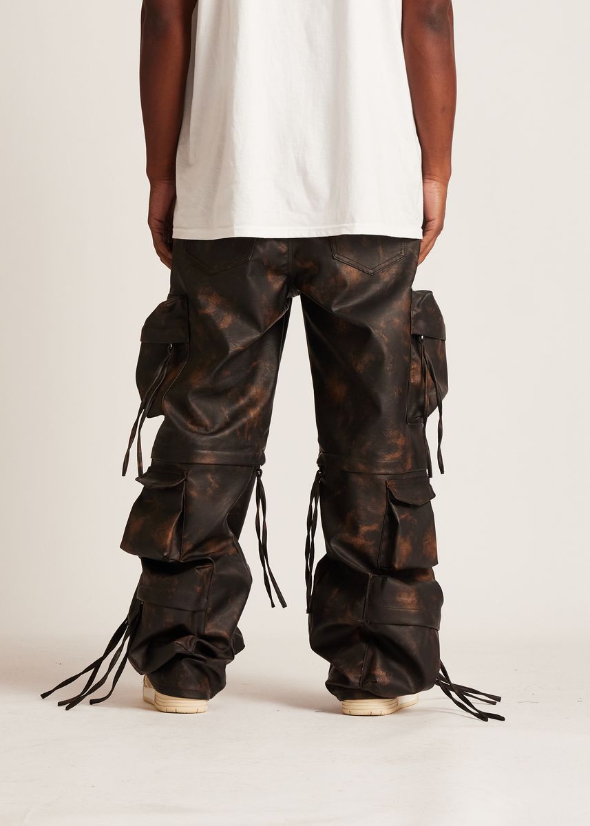 HAWK BAGGY CARGO DENIM (ACID)