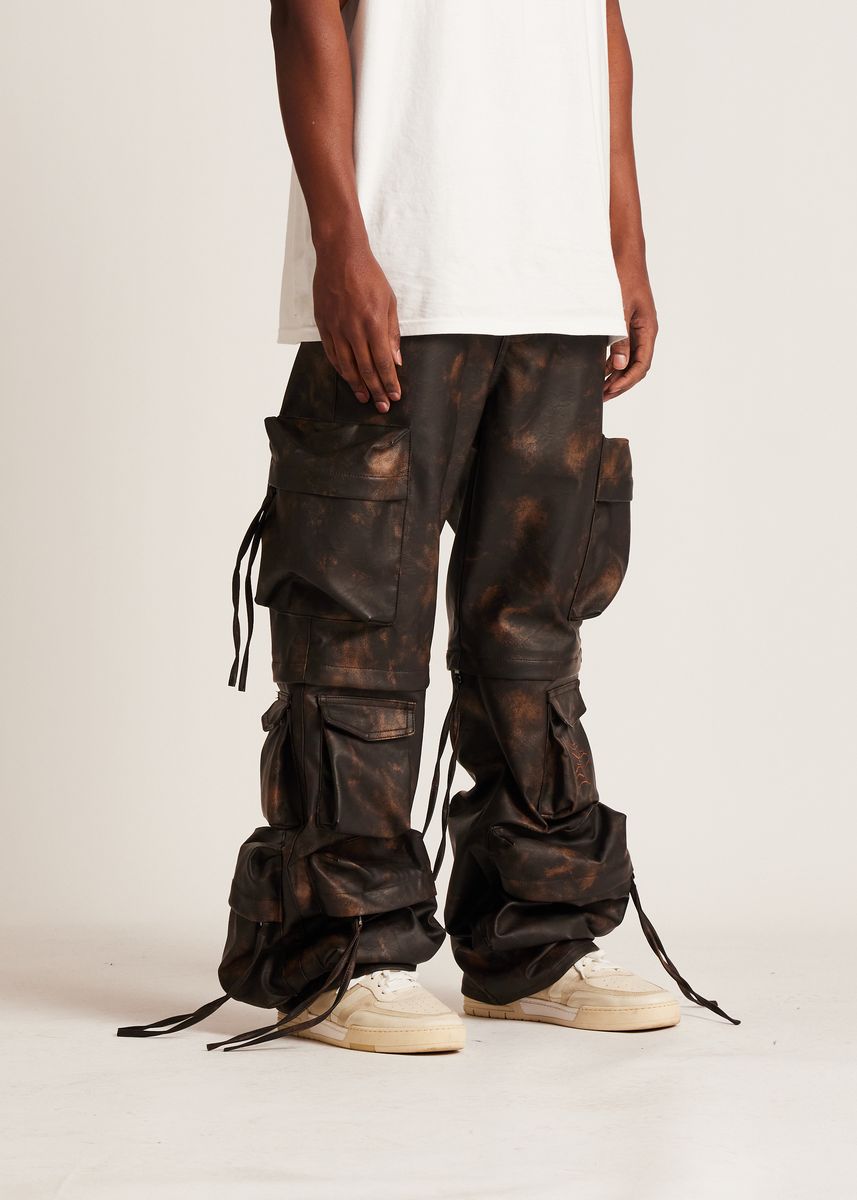 HAWK BAGGY CARGO DENIM (ACID)