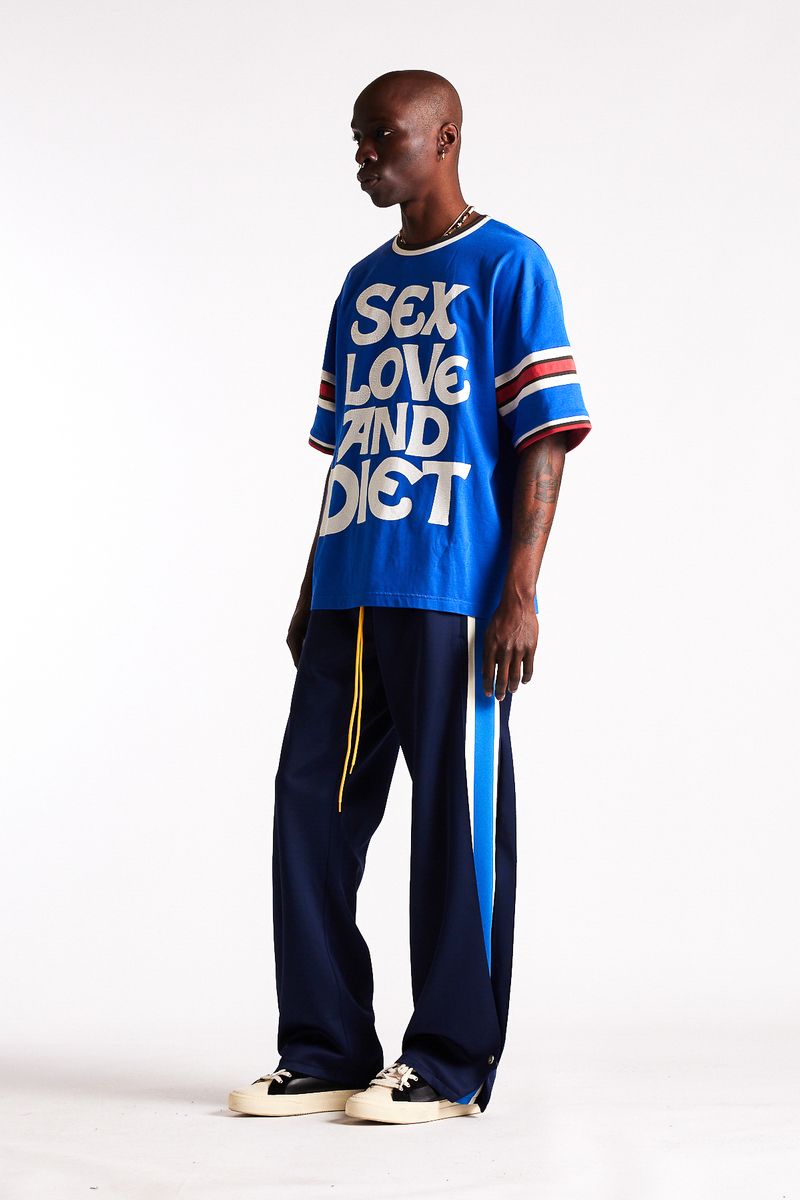 SL&D Athletic Tee - Blue/Red