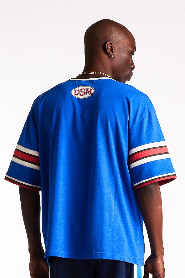 SL&D Athletic Tee - Blue/Red