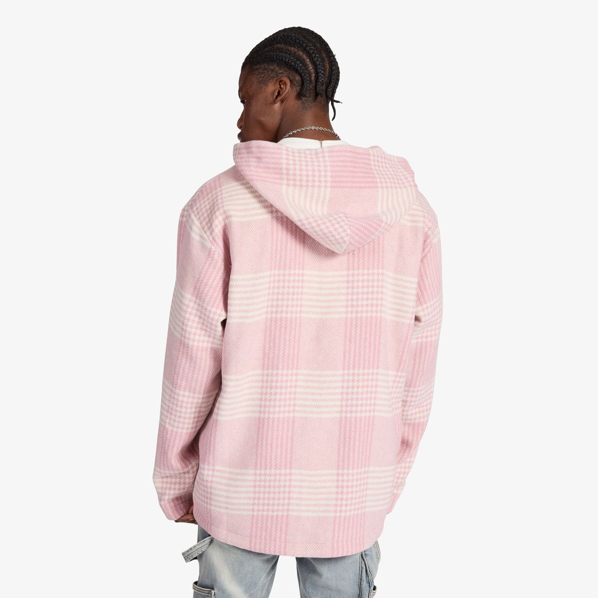 "TUCO" HOCKEY HOODIE (PINK PLAID)