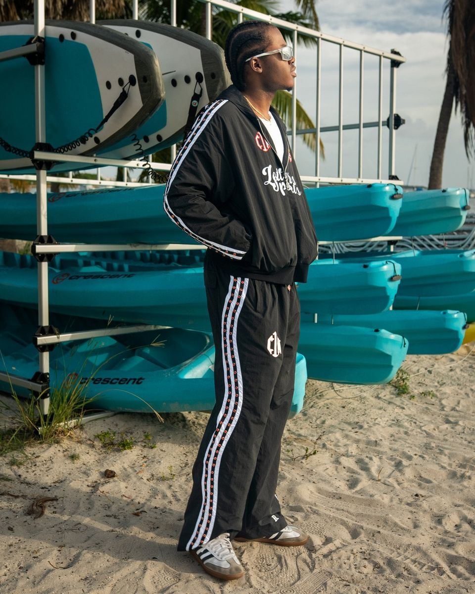 C1N x RL Pants - Black