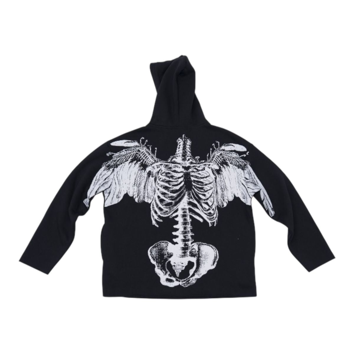 "Skelly Hoodie" Black
