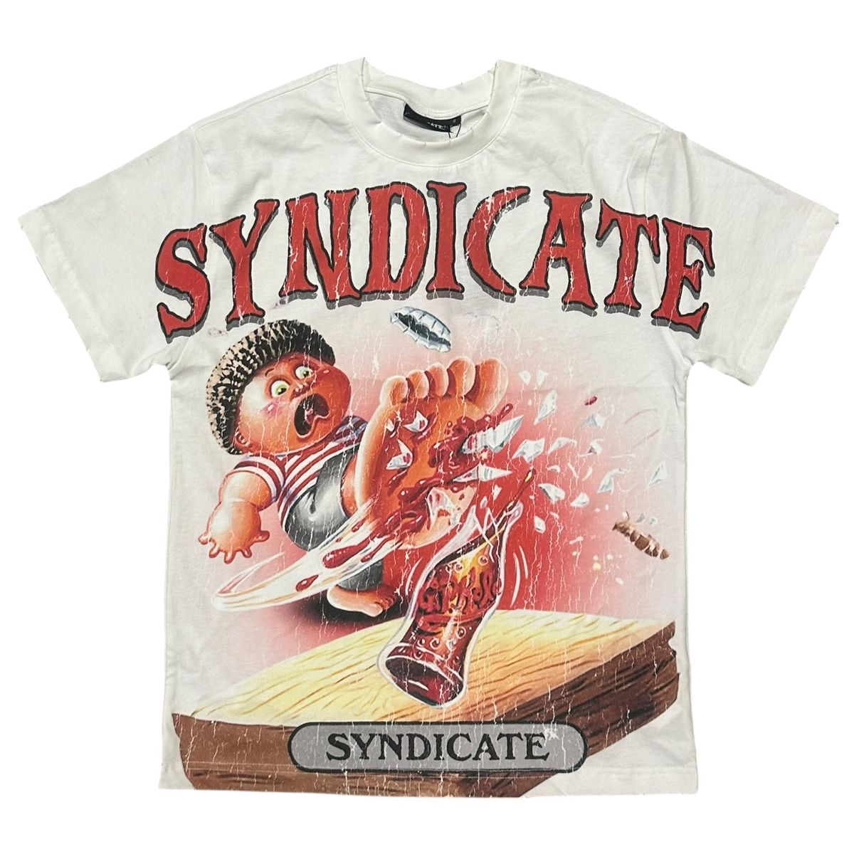 "BOTTLE" TEE - WHITE