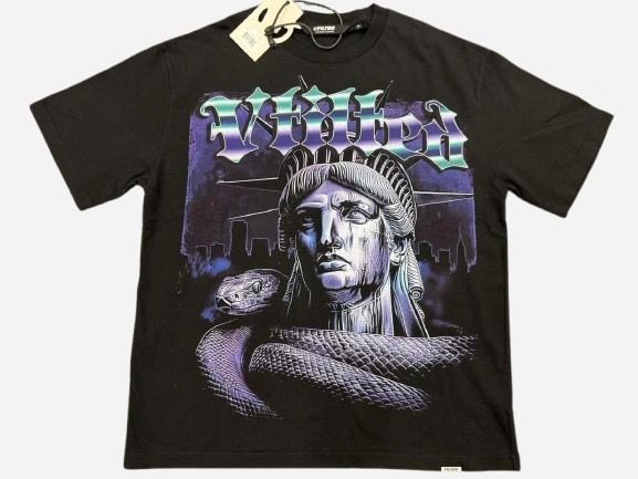 "SNAKED" TEE