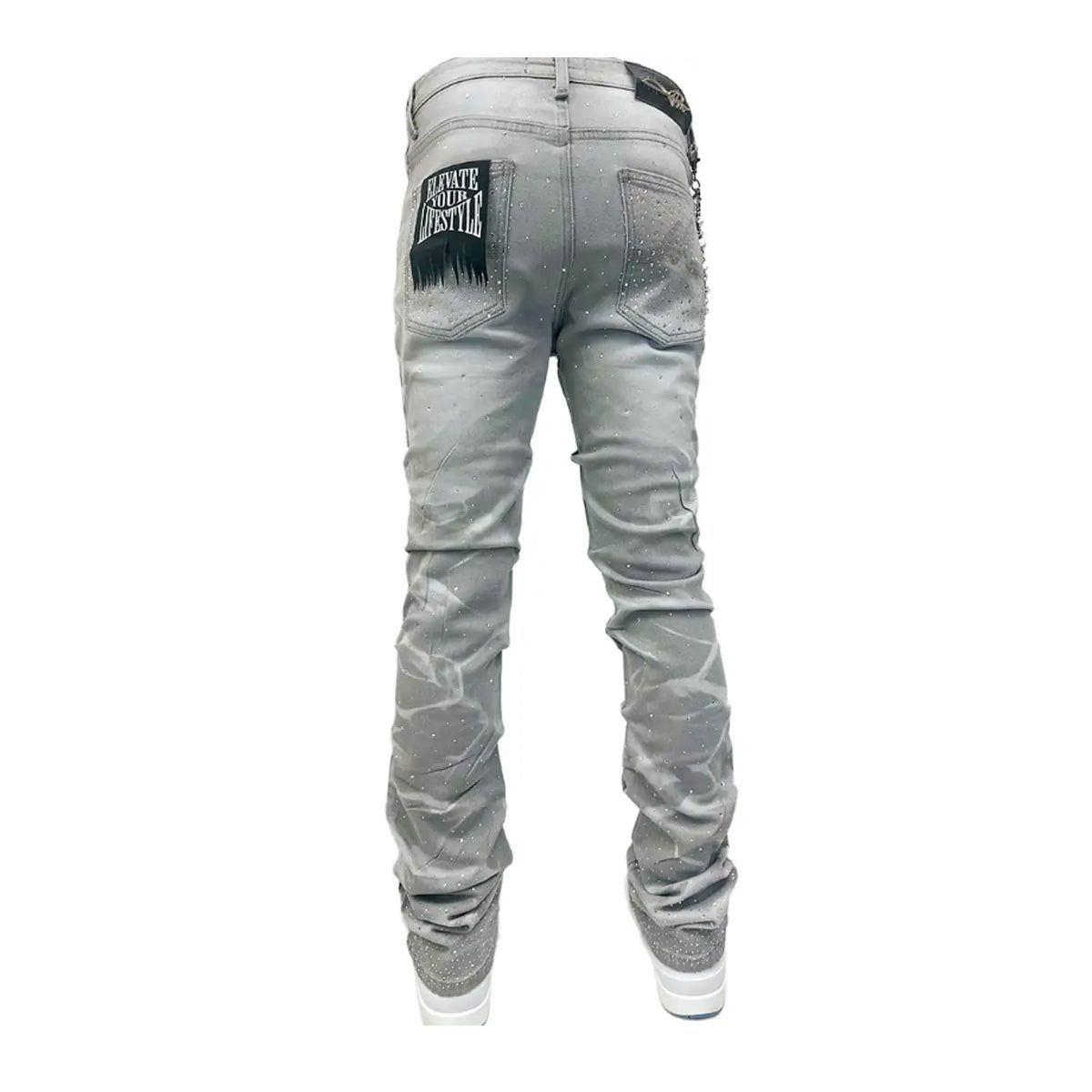iviera Stacked Jeans Medium Blue