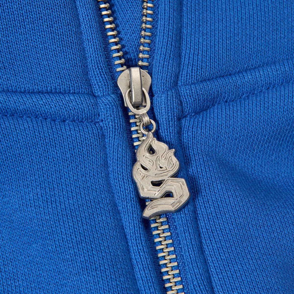 “KATANA” RAW HEM ZIP HOODIE