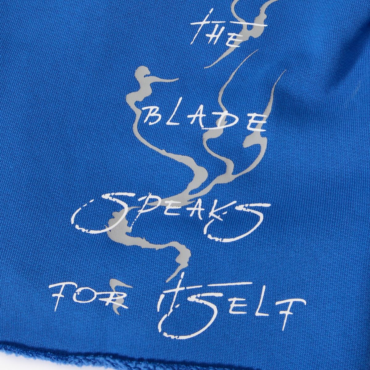 “KATANA” RAW HEM ZIP HOODIE