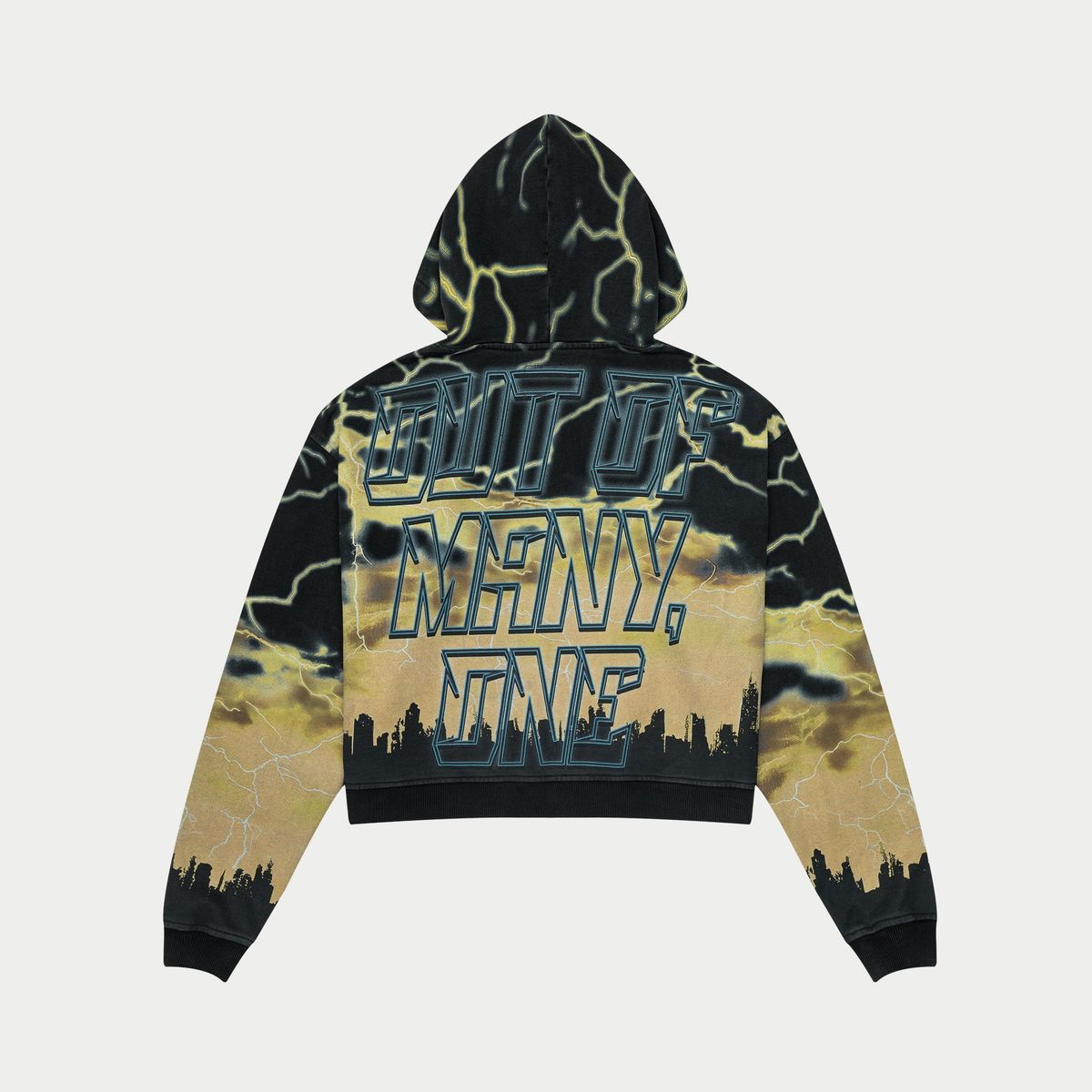 Voltage Zip Hoodie (Yellow) BOOM