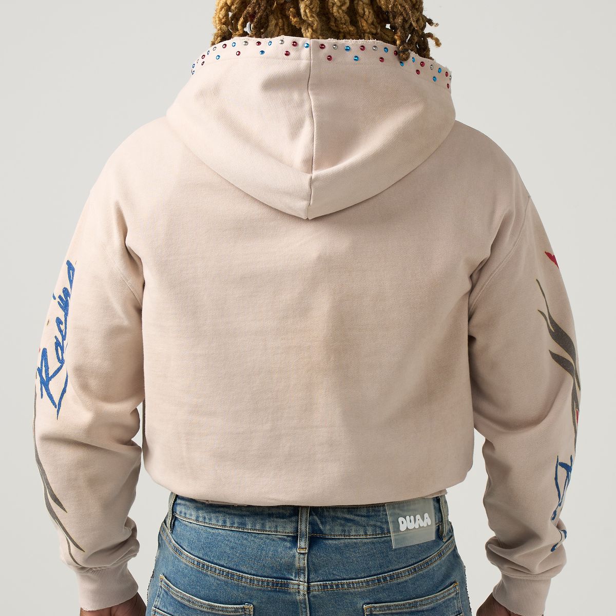 VELOCITY WASHED HOODIE-DUAA