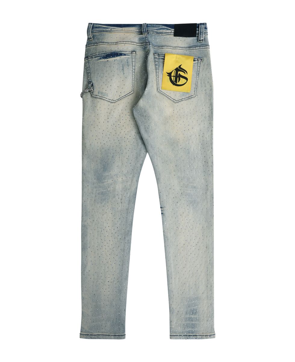 AMI LIGHT WASH SKINNY