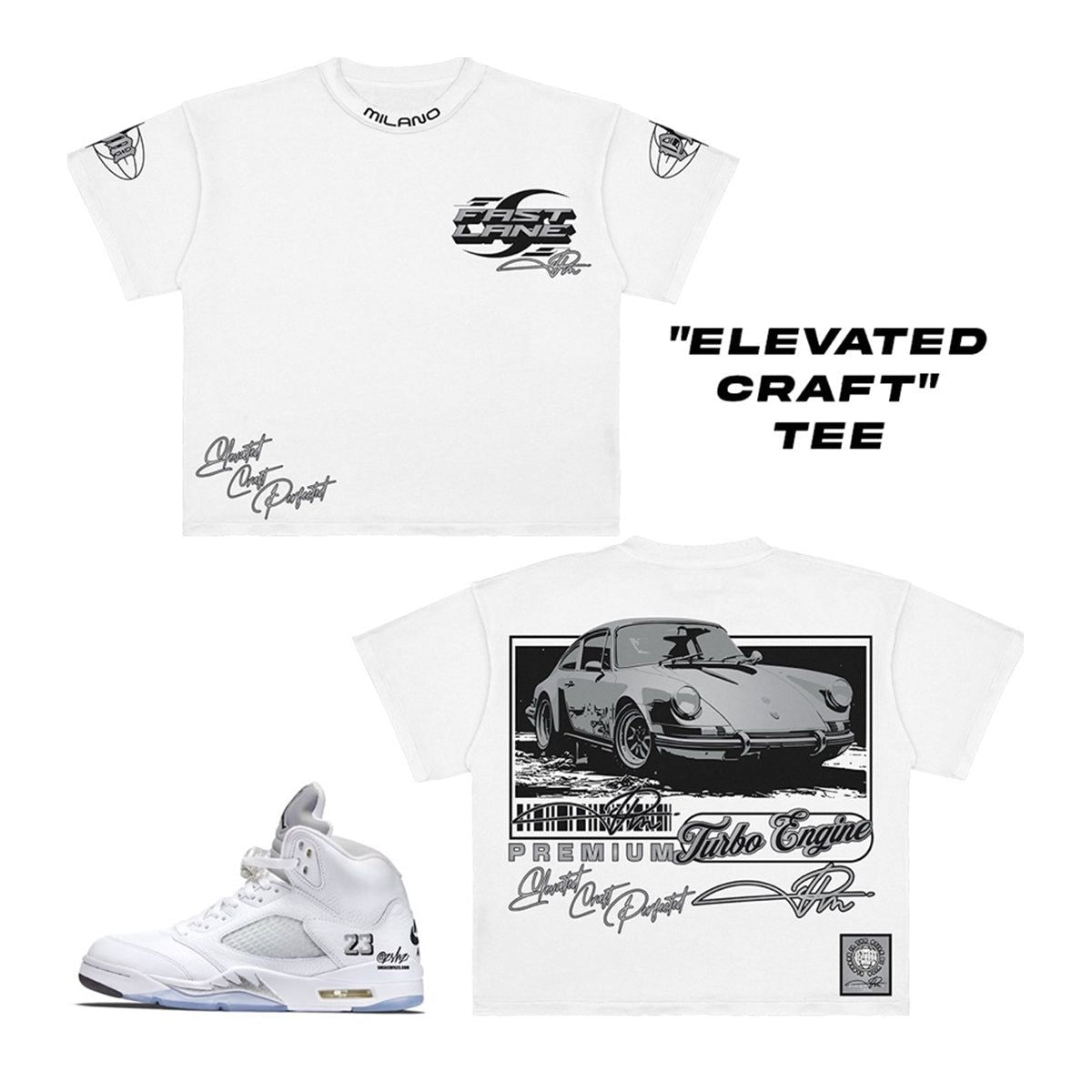 Elevated Craft Tshirt White