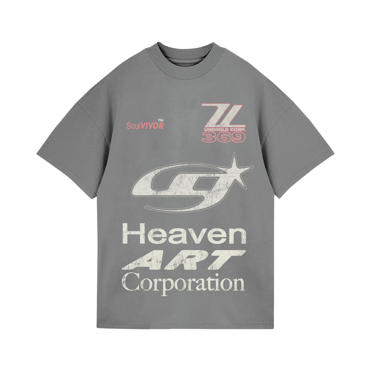 Act 1 Racer Tshirt Light Gray