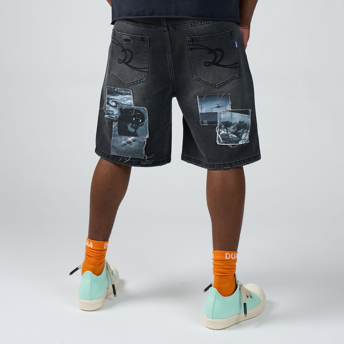 MOVIE BLUE SHORT