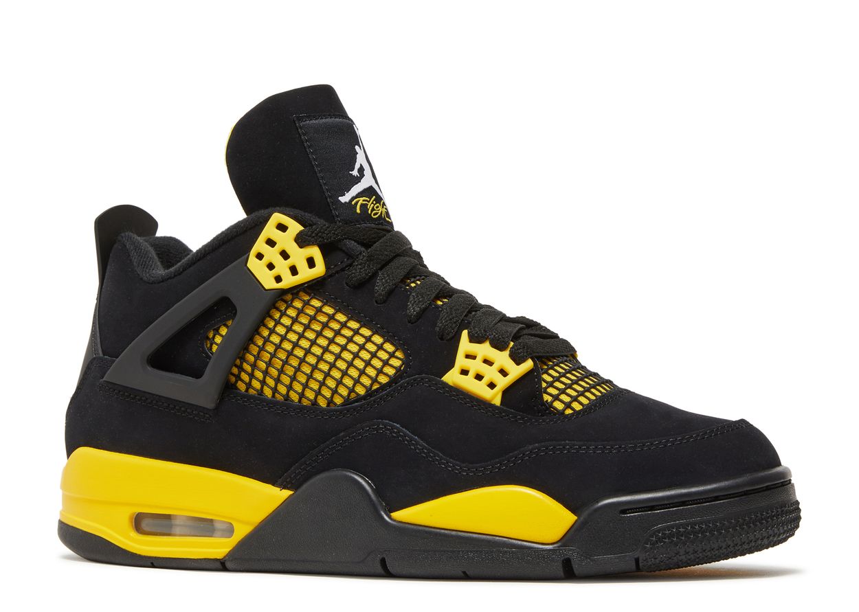 The 2023 Air Jordan 4 Retro 'Thunder'