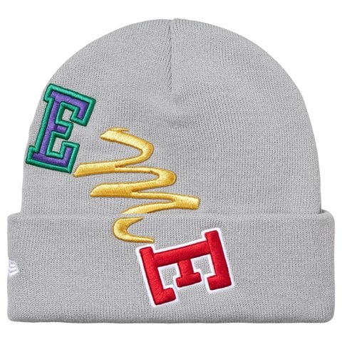 Supreme New Era Arc Beanie - Grey
