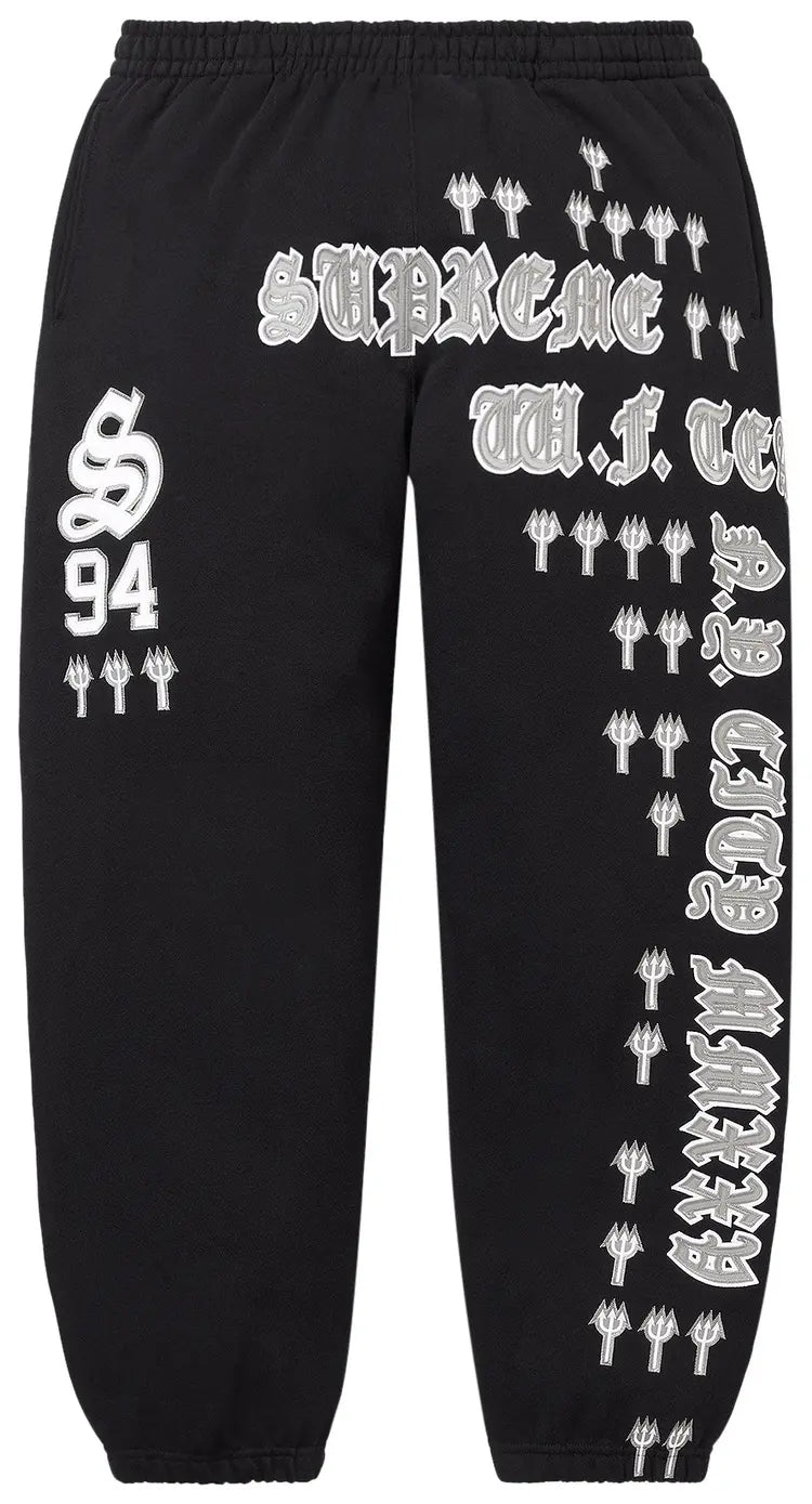 Supreme League Champs Sweatpant 'Black'
