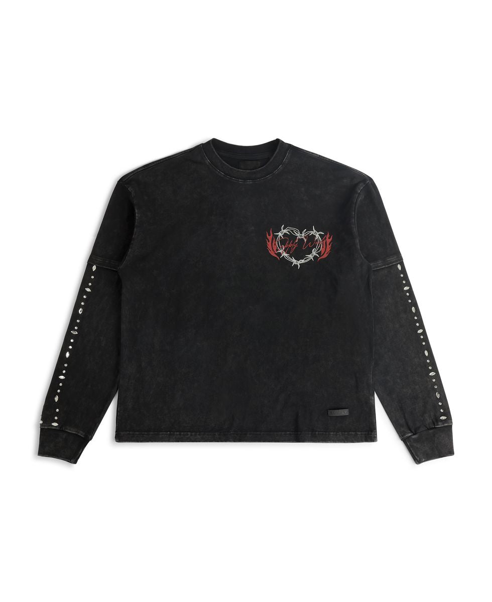 FLOATING LONG SLEEVE TEE
