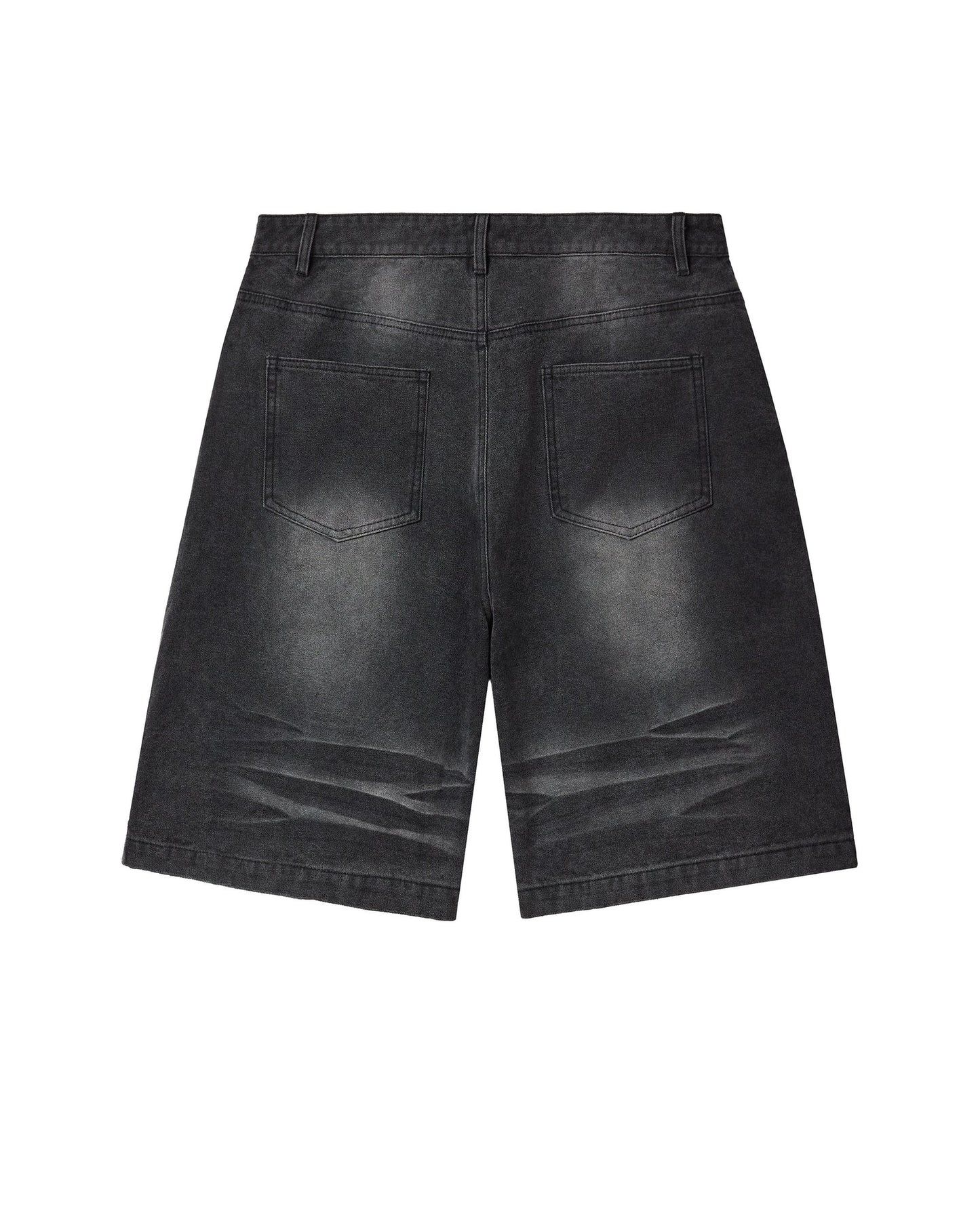 BLACK 1980S JORTS-Vale