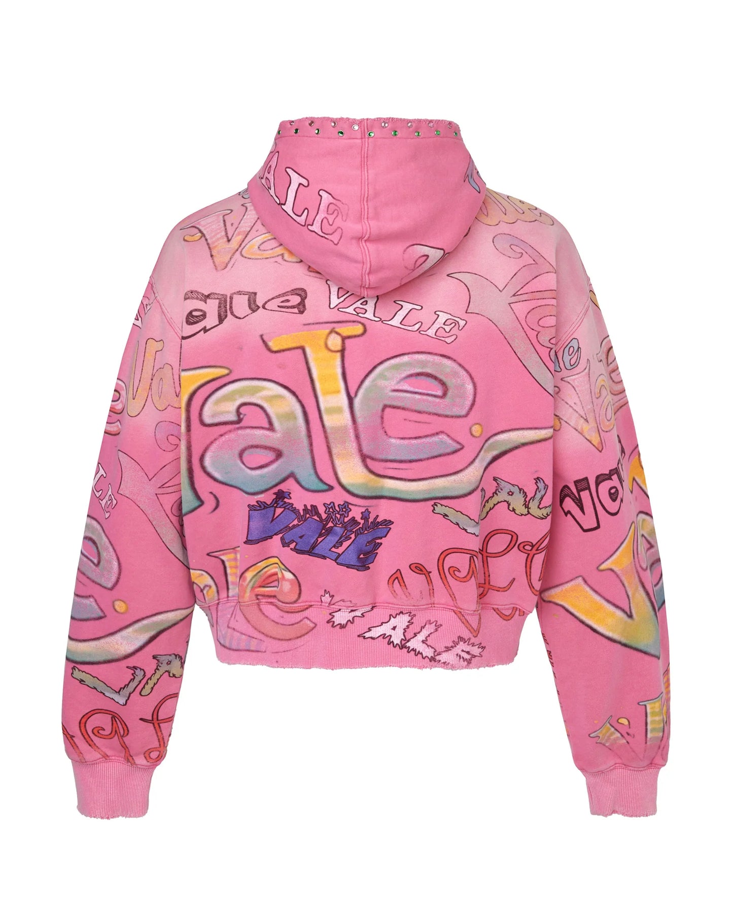BUBBLEGUM ZIP UP-Vale hoodie