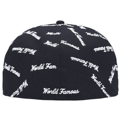 Supreme World Famous Box Logo New Era - Navy