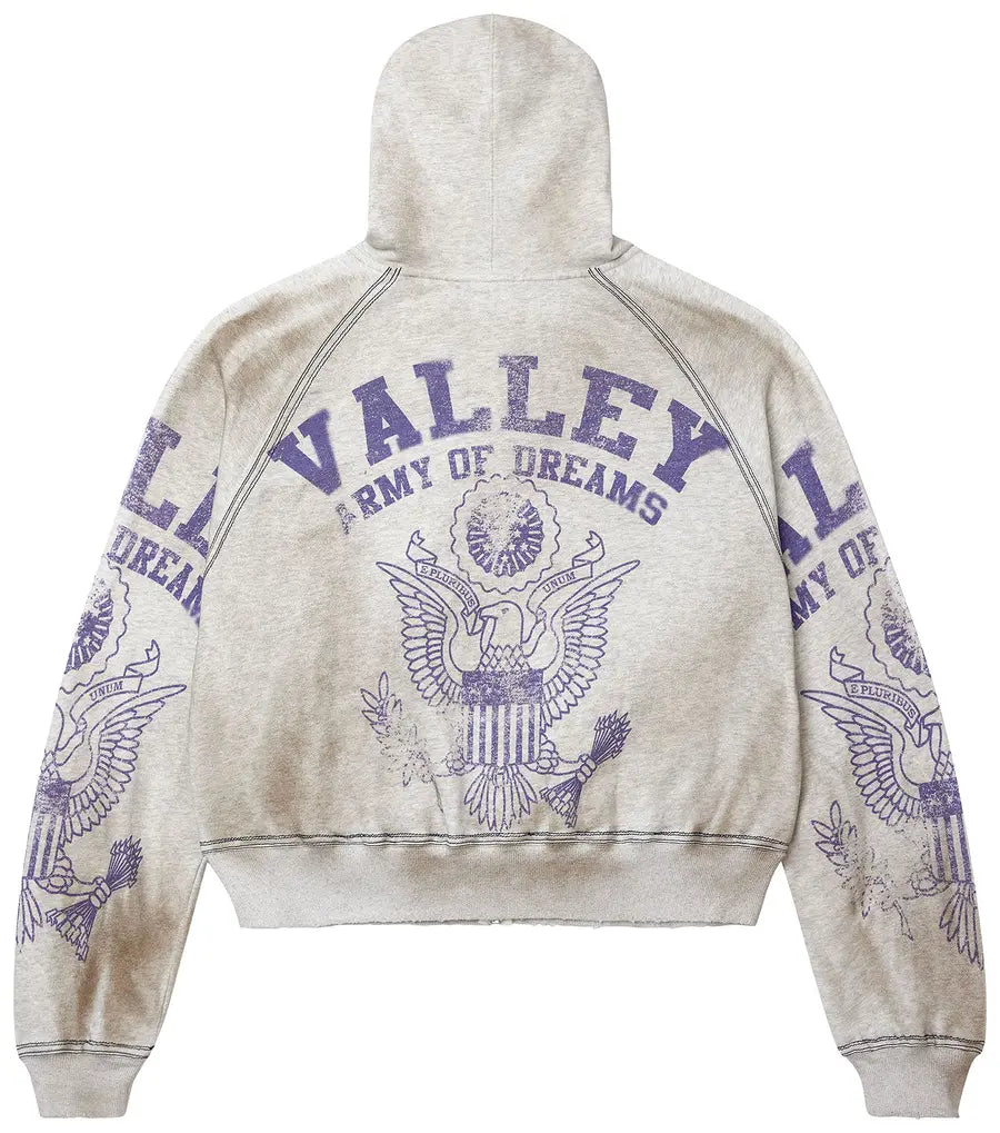Vale Forever Army Zip Up 'Dirt/Grey'