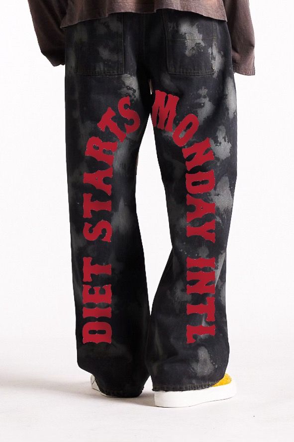 Arch Diet Denim -Oil Stained