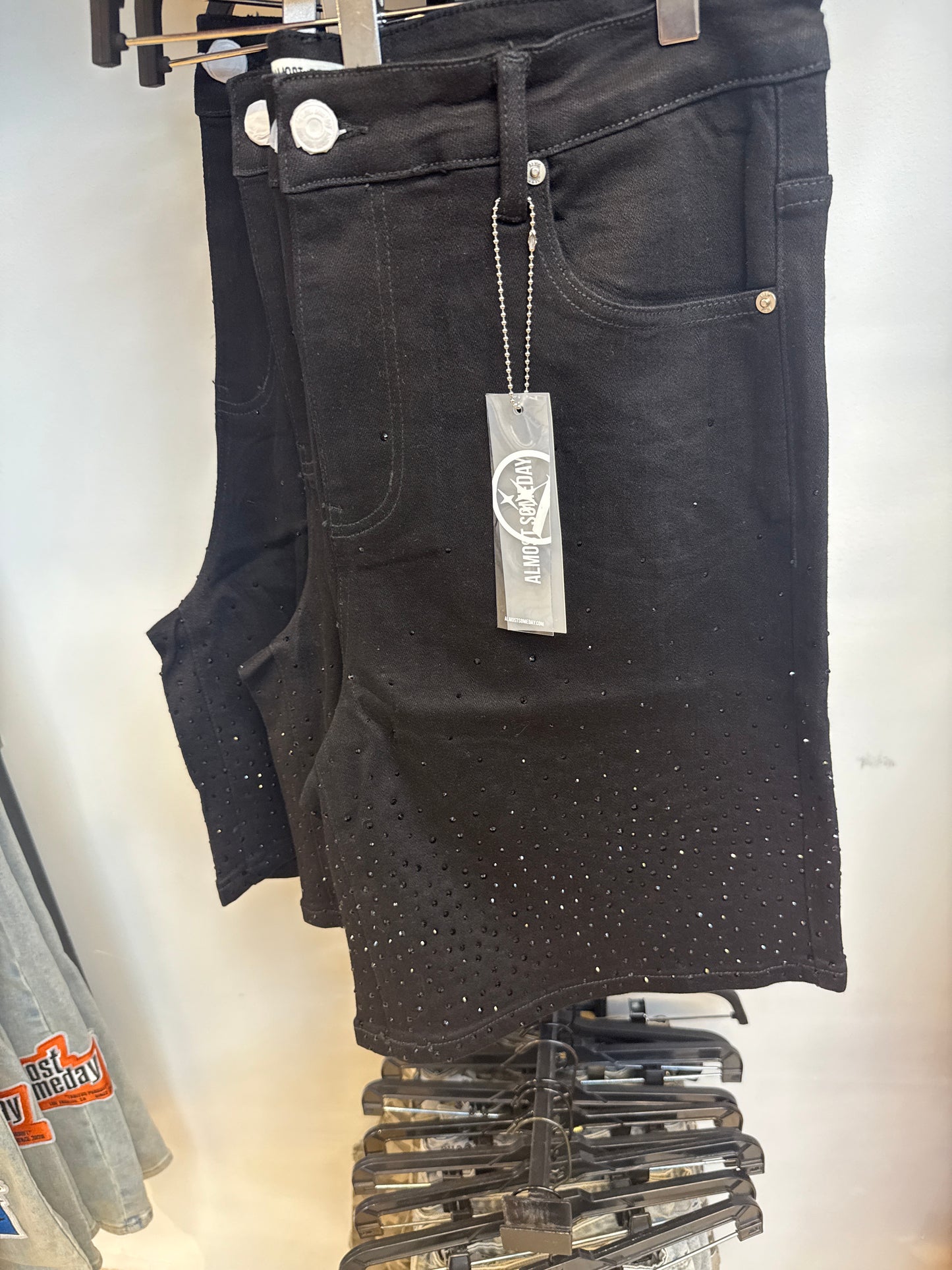Solomon Rhinestone Jorts