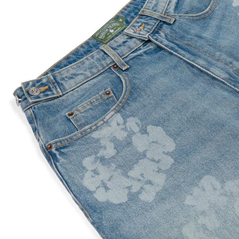 Laser Wreath Denim Short
