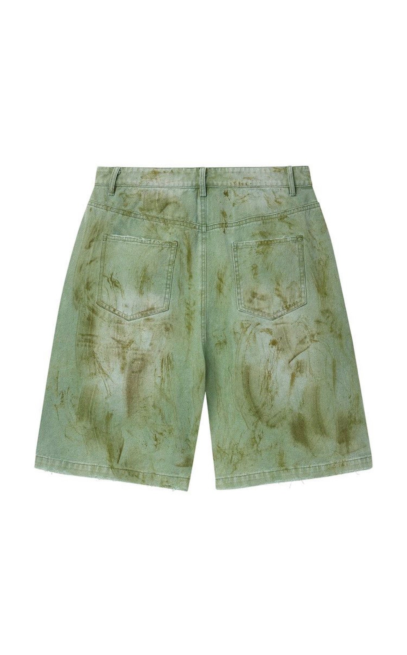 Vale skittle jorts (dirt/green)