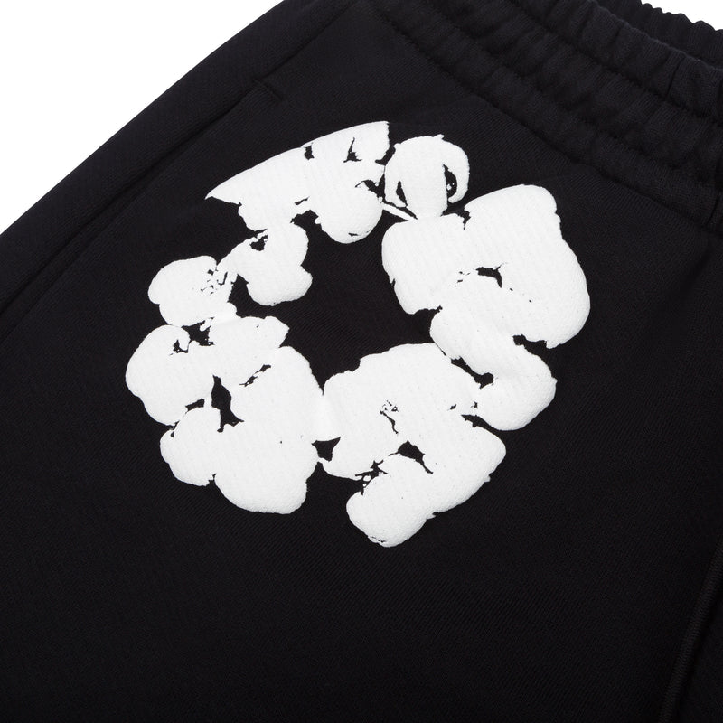The Cotton Wreath Sweatpants Black