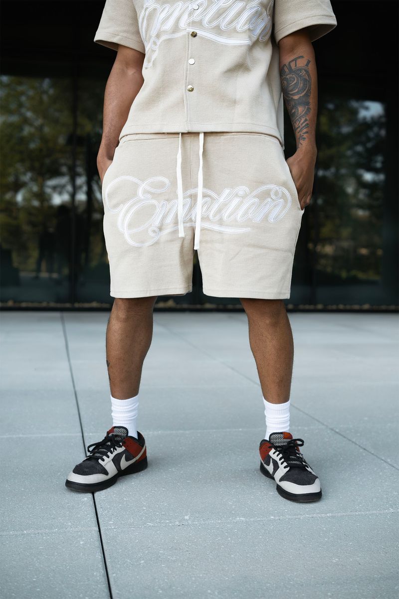 Cream Signature Shorts