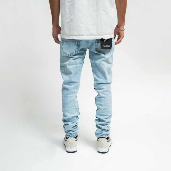 Blue wash jeans