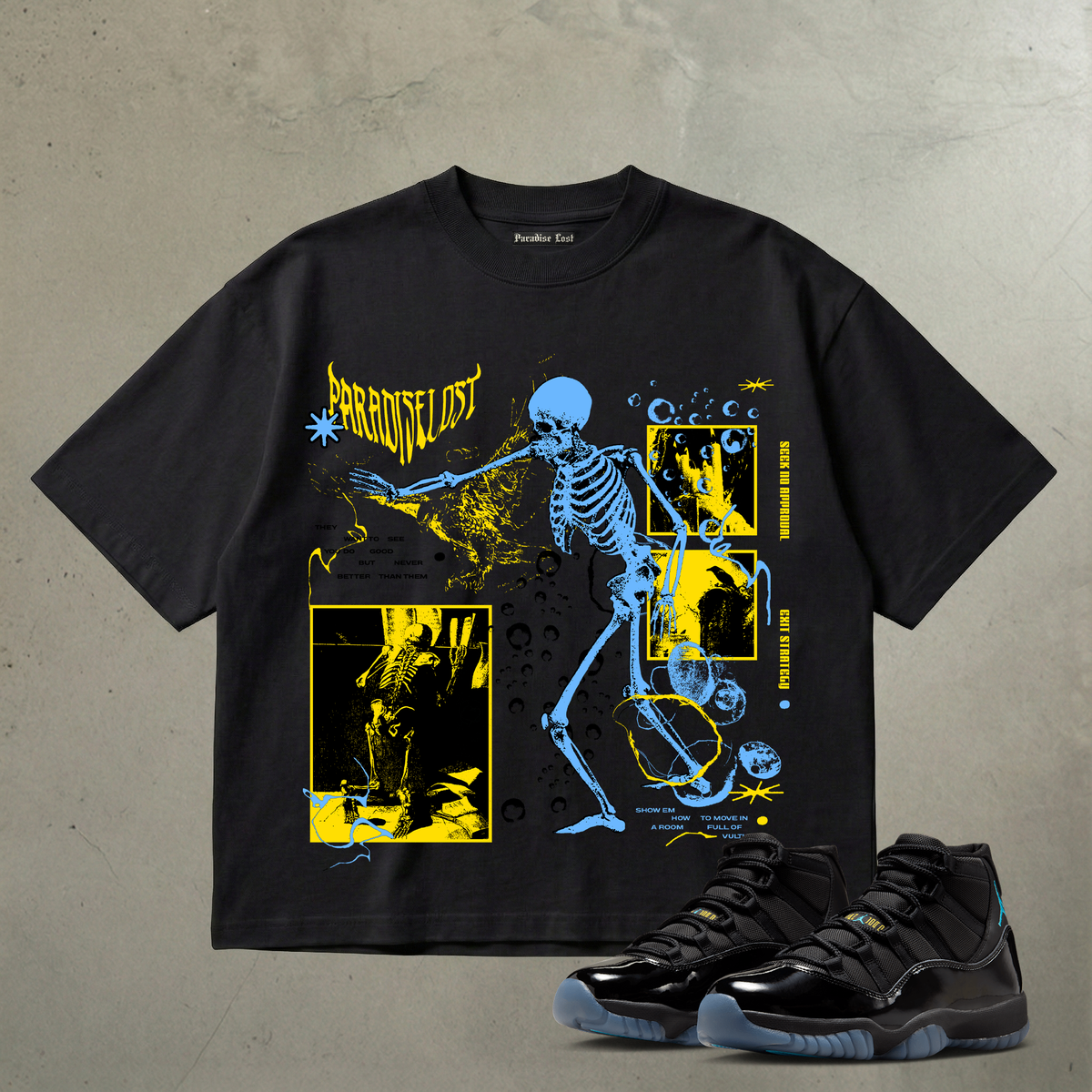 The Lost One Tee Black