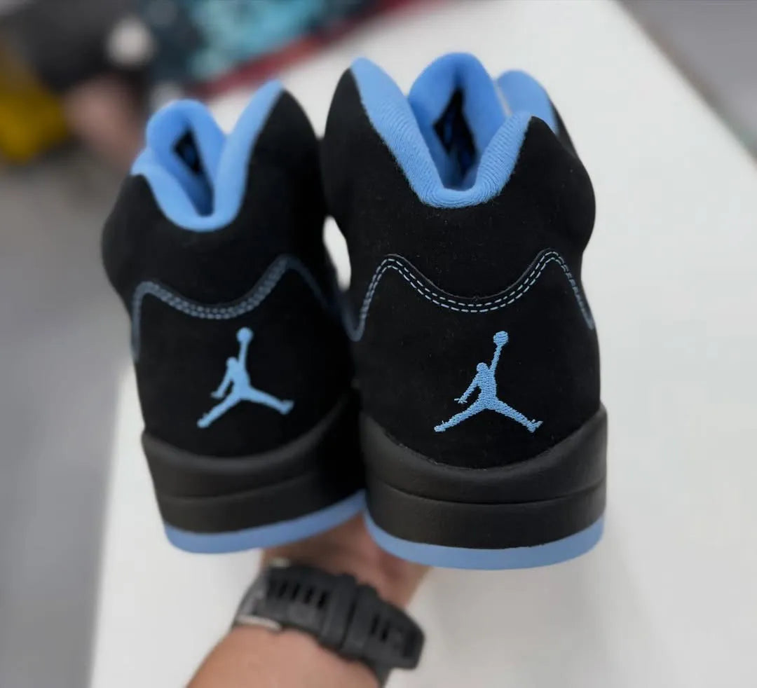 Air Jordan 5 “Black/University Blue”