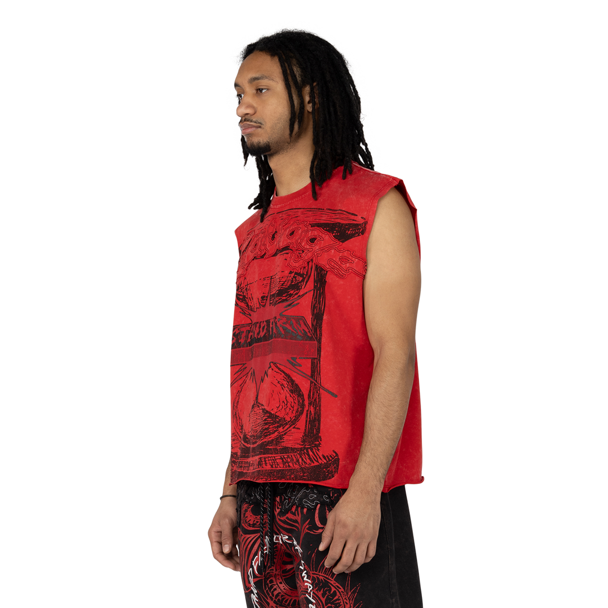 GRAPHIC MUSCLE TANK
