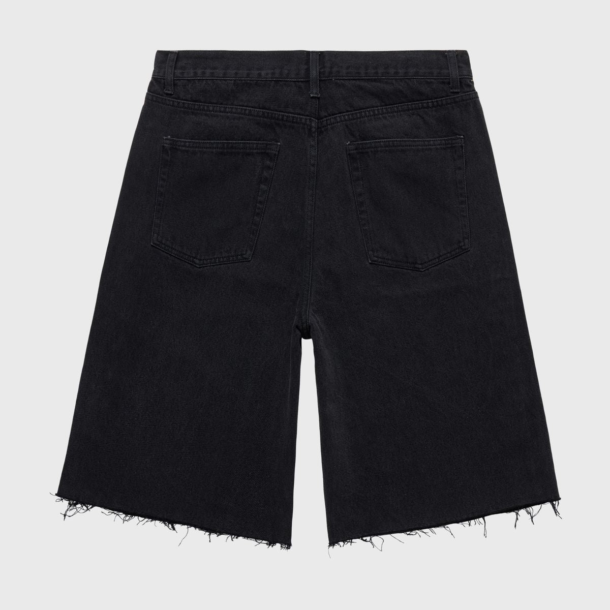 Studded Denim Shorts-HF