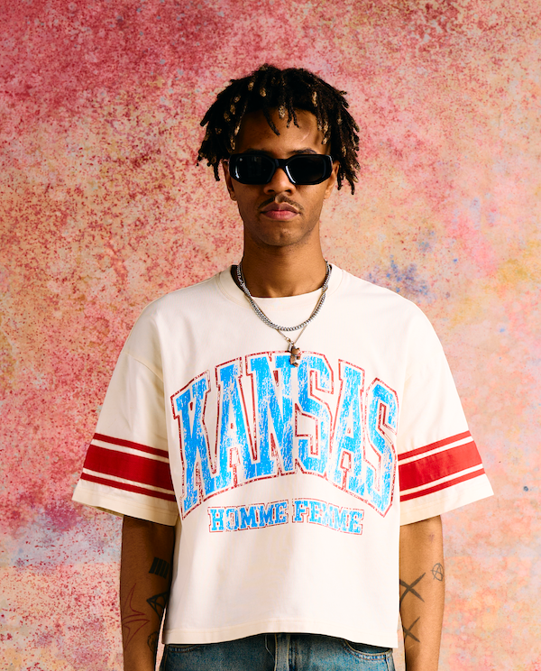 Kansas Cropped Tee-HF