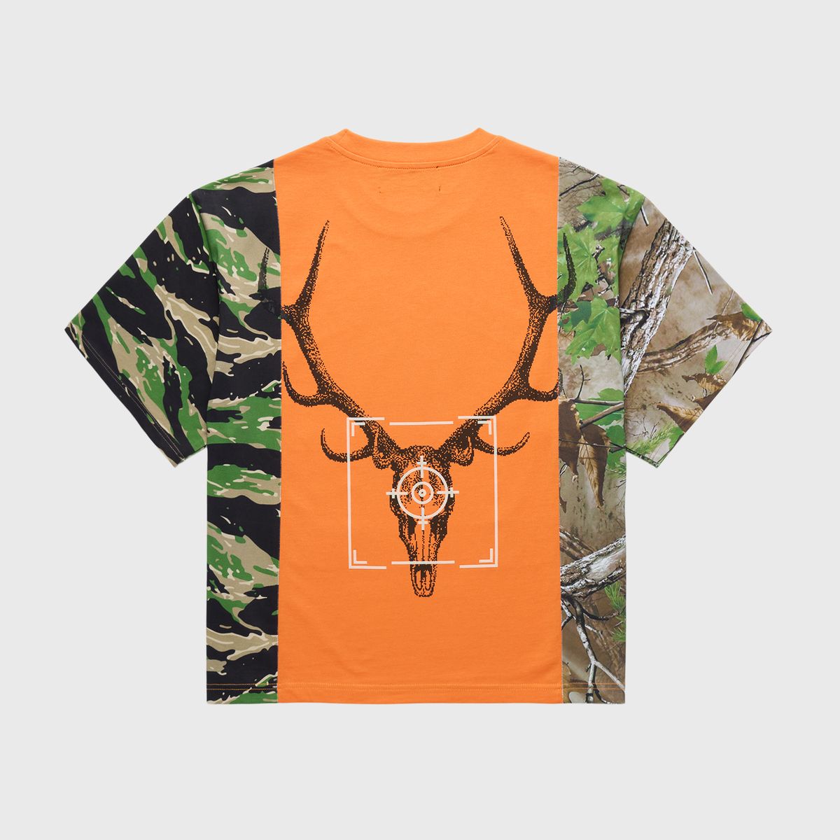 Deer Camo Split Tee-HF