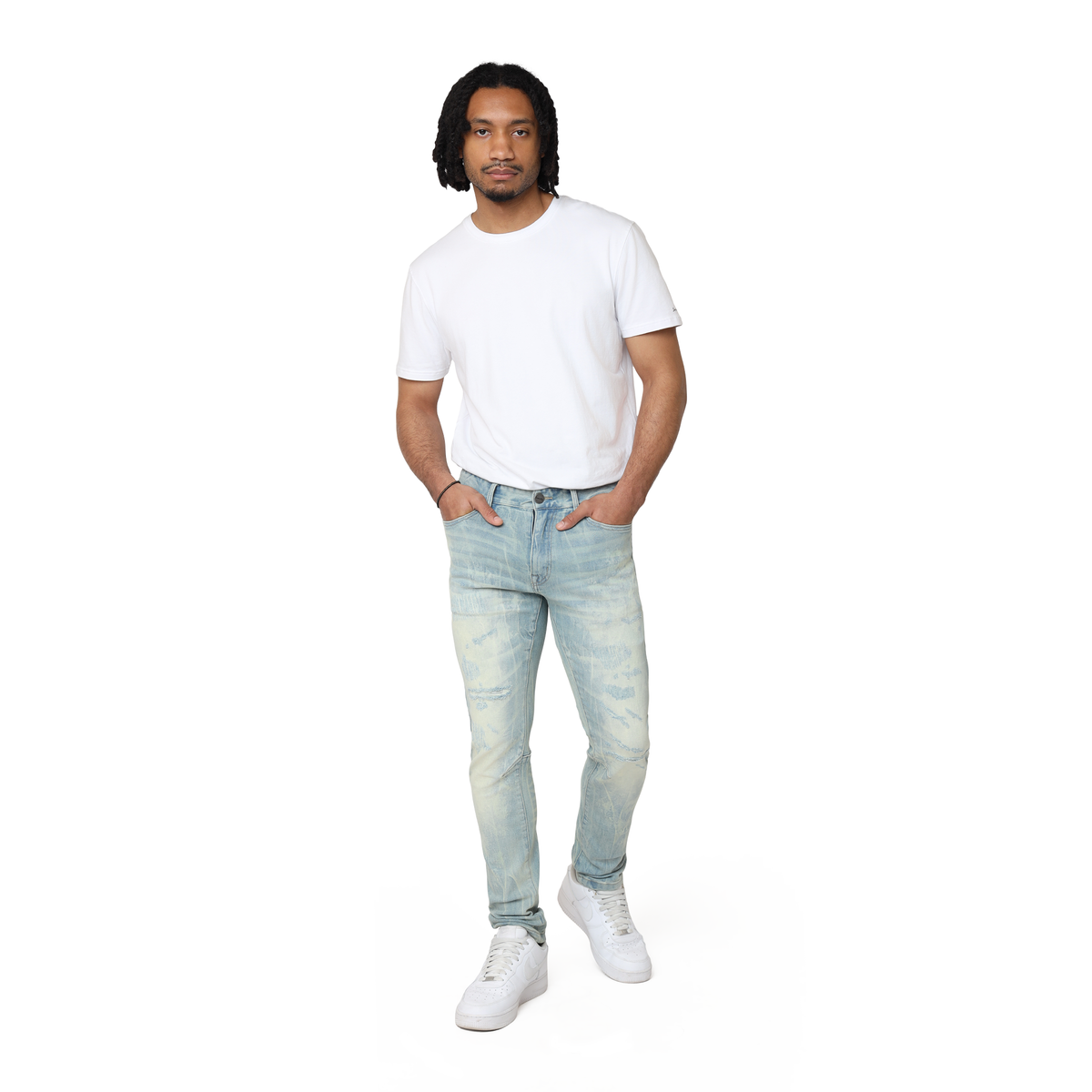 VINTAGE WASHED JEANS