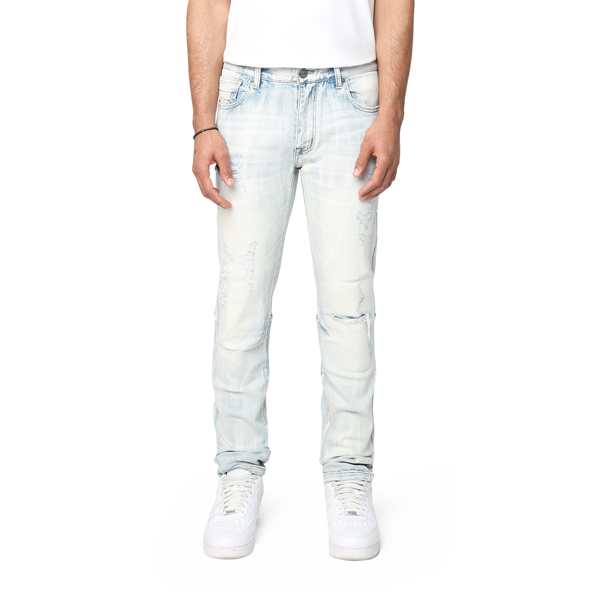 SMOKE RISE-VINTAGE WASHED JEANS