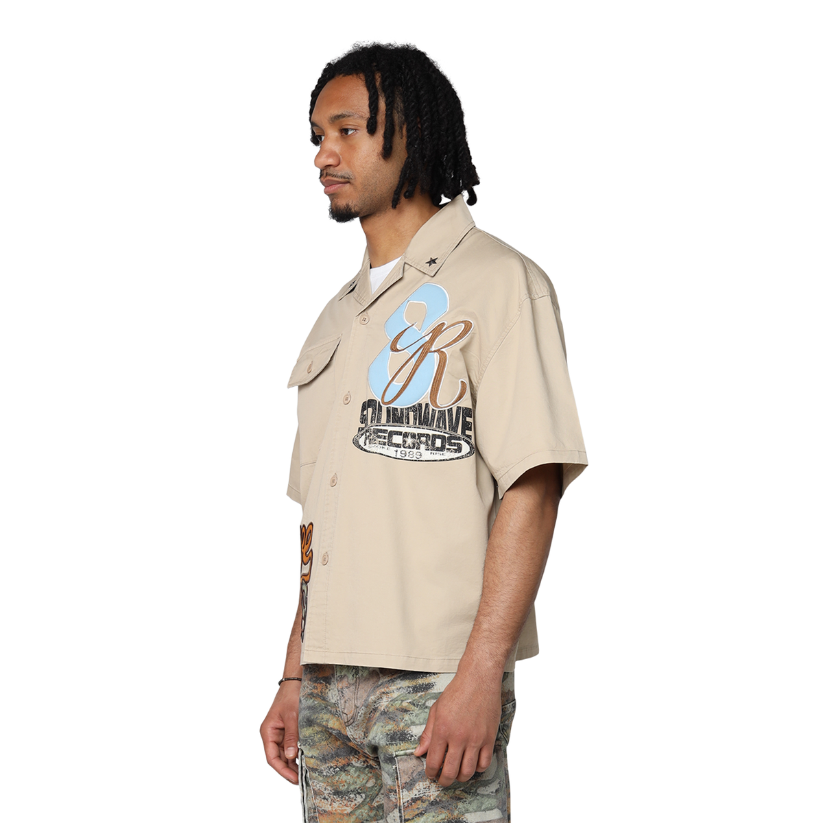 SMOKE RISE WILDS S/S WOVEN SHIRT