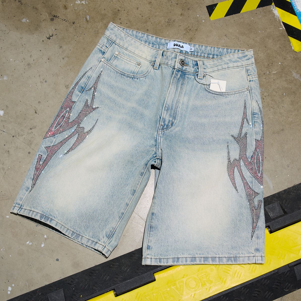 Accomplished denim shorts