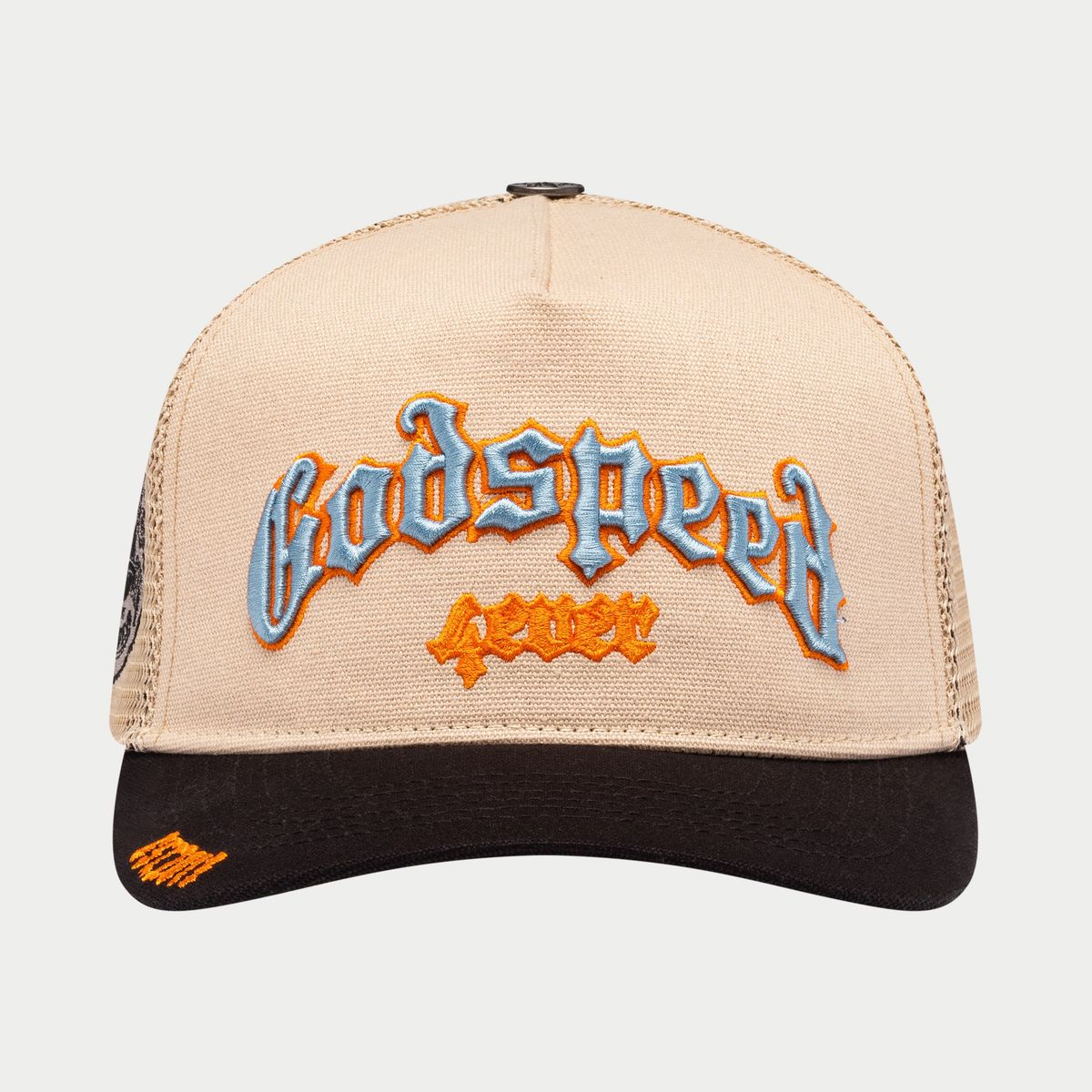 GS Forever Trucker Hat (Bone/Blue/Orange)