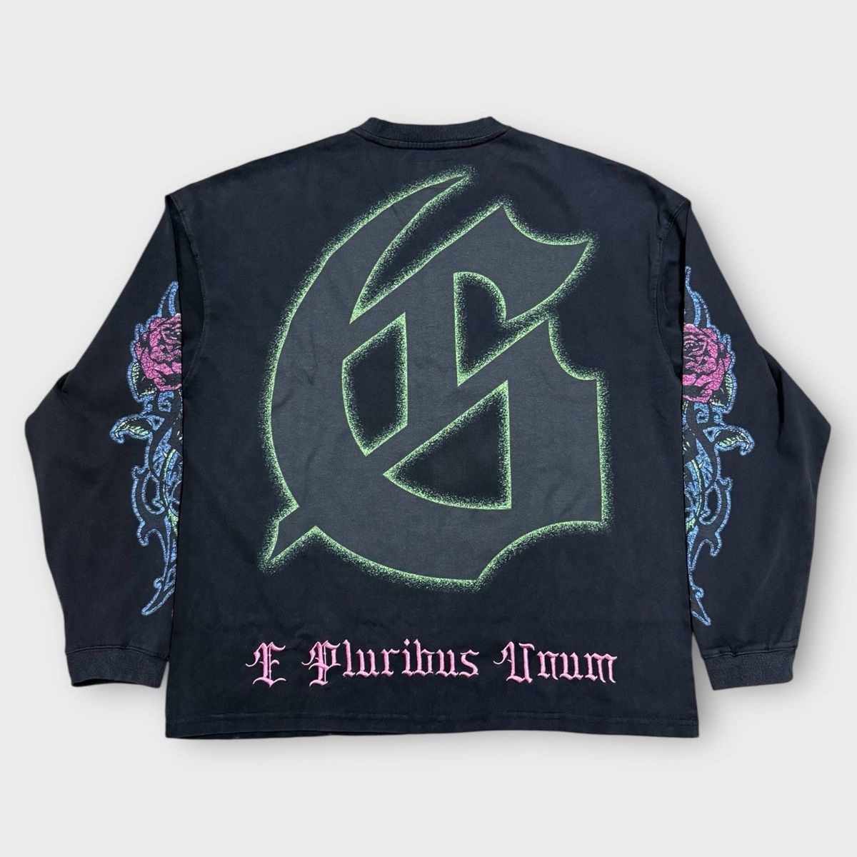 Vandal LS T-Shirt (Black Wash)
